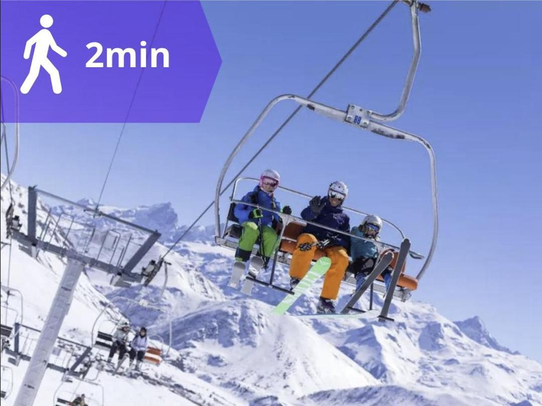 Pieds Des Pistes - Parking Couvert - Plein Sud Alpe d'Huez Exterior photo